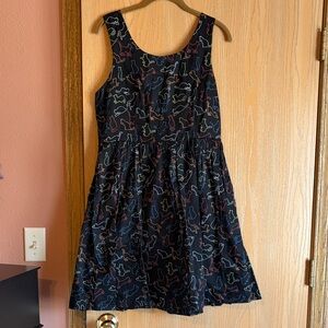 Cat dress from modcloth, size large